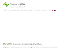 Tablet Screenshot of ghana-nrw.info